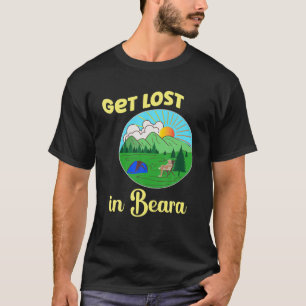 Wilder atlantischer Weg geht in Beara Cork Irland  T-Shirt