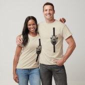 Wilder Bär Grafik Herren T-Shirt (Unisex)