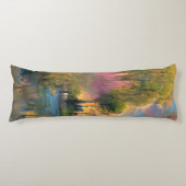 Wilder Baum der Zukunft bei Sonnenuntergang Seitenschläferkissen (Vorderseite)