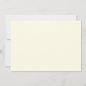 Wilder Baum elegante Outdoor-Verlobungsparty Einladung (Rückseite)