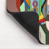 "Wilder Bill" durch Ruchell Alexander Mousepad (Ecke)