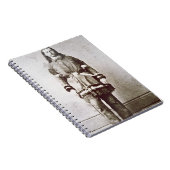 "Wilder Bill" Hickok (1837-76) (b/w Foto) Notizblock (Rechte Seite)