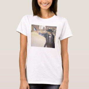 "Wilder Bill" Hickok (1837-76) demonstriert sein T-Shirt