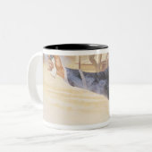 "Wilder Bill" Hickok (1837-76) demonstriert sein Zweifarbige Tasse (Vorderseite Links)