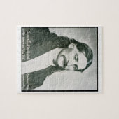 "Wilder Bill" Hickok (b/w Foto) Puzzle (Horizontal)