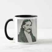 "Wilder Bill" Hickok (b/w Foto) Tasse (Links)