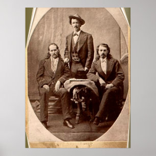 Wilder Bill Hickok - Texas-Jack - Büffel Bill Poster