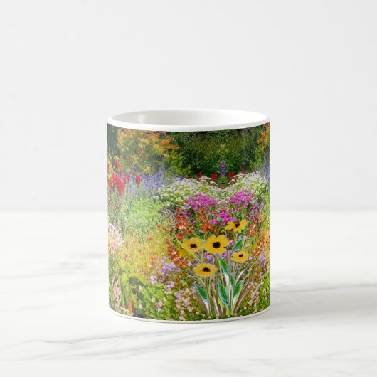 Wilder Blumengarten Kaffee Kaffeetasse (Mittel)