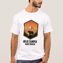 Wilder Camper seit Geburt Bear Mountain Vintage Ca