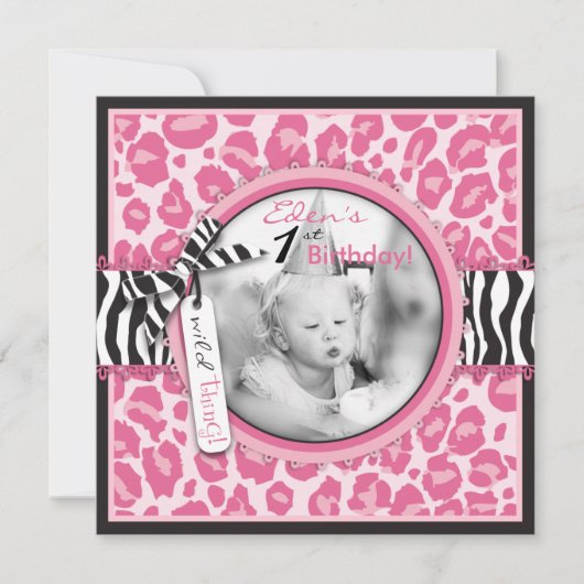 Wilder Cupcake CP Einladung Platz 2 (Vorderseite)