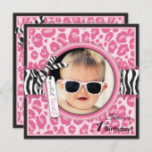 Wilder Cupcake CP Einladung Platz 2B (Vorne/Hinten)