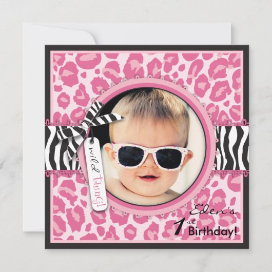 Wilder Cupcake CP Einladung Platz 2B (Vorderseite)