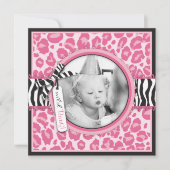 Wilder Cupcake CP Einladung Square B1 (Vorderseite)