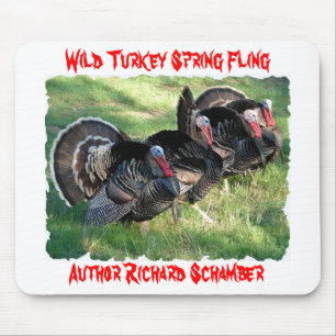 Wilder die Türkei-FrühlingFling, Rick Schamber. Mousepad