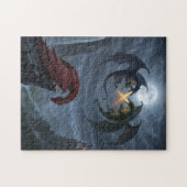 Wilder Drachenkampf - Puzzle (Horizontal)