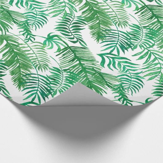 Wilder Dschungel Fonds Geschenkpapier (Ecke)