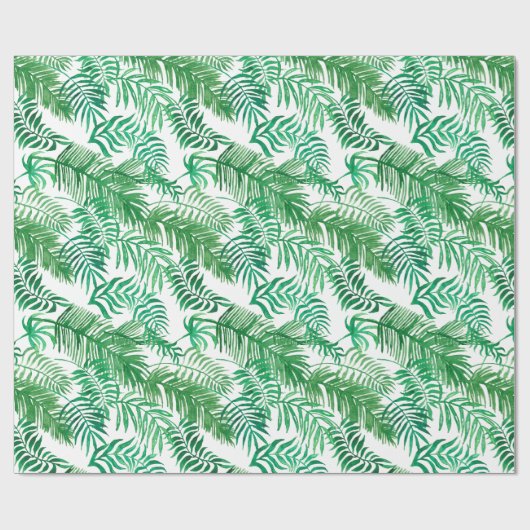 Wilder Dschungel Fonds Geschenkpapier (Flach)