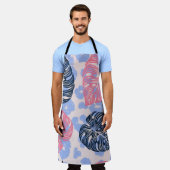 Wilder Dschungel nahtlos Muster, Hintergrund mit H Schürze (Getragen)