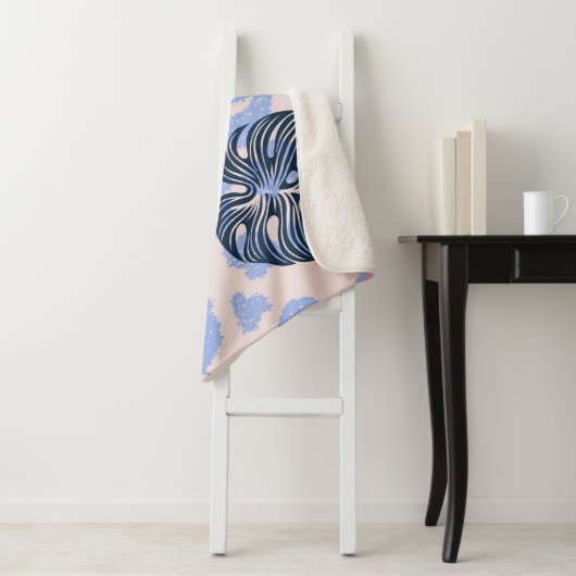 Wilder Dschungel nahtlos Muster, Hintergrund mit H Sherpadecke (Beispiel)