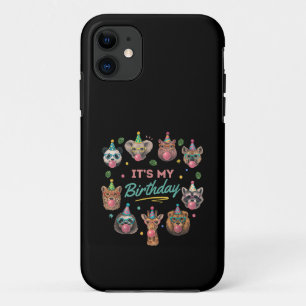 Wilder Dschungel-Tier-Geburtstagsdesign Case-Mate iPhone Hülle