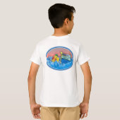 Wilder Duckies Wasser-Park 2009 (Kinder, gedruckt) T-Shirt (Schwarz voll)