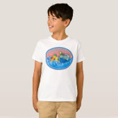 Wilder Duckies Wasser-Park 2009 (Kinder, gedruckt) T-Shirt (Vorne ganz)
