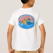 Wilder Duckies Wasser-Park 2009 (Kinder, gedruckt) T-Shirt (Rückseite)