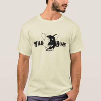 Wilder Eber-Brauerei-T-Shirt T-Shirt
