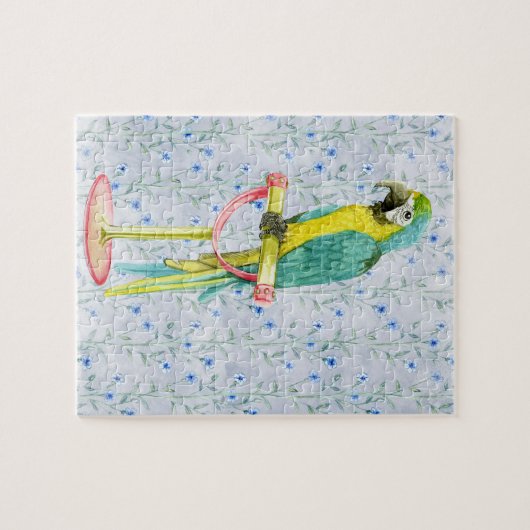 Wilder exotischer Bird Puzzle (Horizontal)