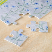 Wilder exotischer bunter Vogel Puzzle (Seite)