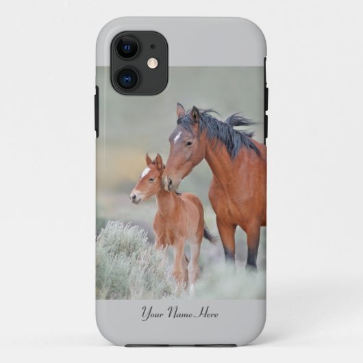 Wilder Fall der Mustang-PferdiPhone5 Case-Mate iPhone Hülle (Rückseite)