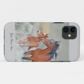 Wilder Fall der Mustang-PferdiPhone5 Case-Mate iPhone Hülle (Rückseite (Horizontal))