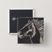 Wilder Feuerknopf Button (Vorne & Hinten)