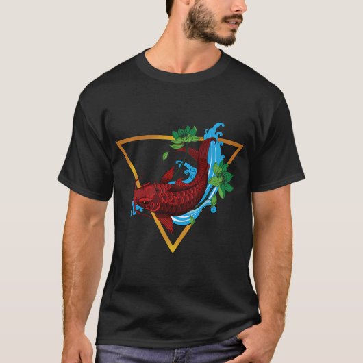 Wilder Fisch T-Shirt (Vorderseite)