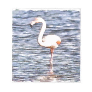 Wilder Flamingo Notizblock