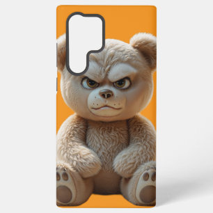 Wilder flauschiger Teddybär wütend süß Samsung Galaxy Hülle