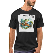 Wilder Frosch in der Natur gedruckt - Tierart