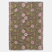 Wilder Garten auf Kaffeebrasse Decke (Vorderseite Vertikal)