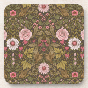 Wilder Garten auf Kaffeebrasse Getränkeuntersetzer