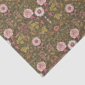 Wilder Garten auf Kaffeebrasse Seidenpapier (Ausschnitt)