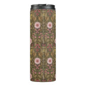 Wilder Garten auf Kaffeebrasse Thermosbecher (Rückseite)