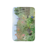 Wilder Garten Badematte (Vorderseite Vertikal)