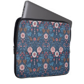 Wilder Garten in blau Laptopschutzhülle (Vorne Rechts)