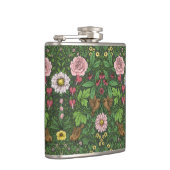 Wilder Garten in Grün Flachmann (Rechts)