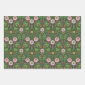 Wilder Garten in Grün Geschenkpapier Set (Vorderseite 3)