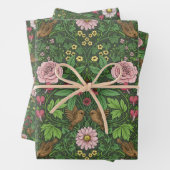 Wilder Garten in Grün Geschenkpapier Set (Beispiel)