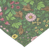 Wilder Garten in Grün Kurzer Tischläufer (Ecke)