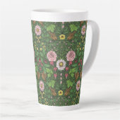 Wilder Garten in Grün Milchtasse (Rechte Ecke)