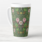 Wilder Garten in Grün Milchtasse (Linke Ecke)