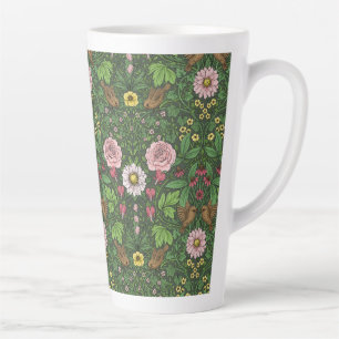 Wilder Garten in Grün Milchtasse